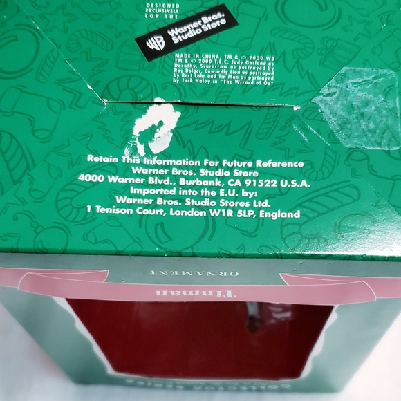 Tin Man-Wizard of OZ- ornament- Warner Bros - Picture 6 of 8